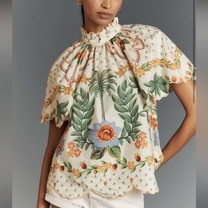 Farm Rio Printed Blouse